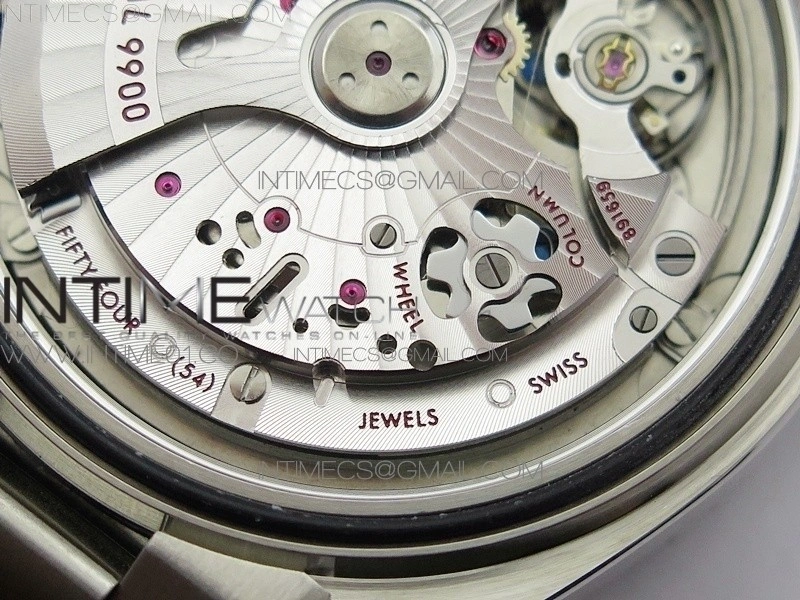 Planet Ocean Master Chronometer Chrono SS V2 OM 1:1 Best Edition Black Dial on SS Bracelet A9900