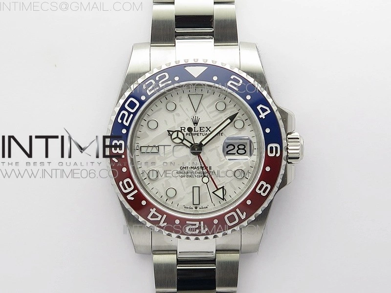 GMT-Master II 116719 BLNR Red Blue Ceramic 904L BP 1:1 Best Edition White Dial On VR3285