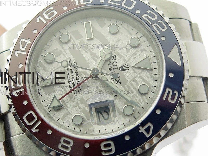 GMT-Master II 116719 BLNR Red Blue Ceramic 904L BP 1:1 Best Edition White Dial On VR3285