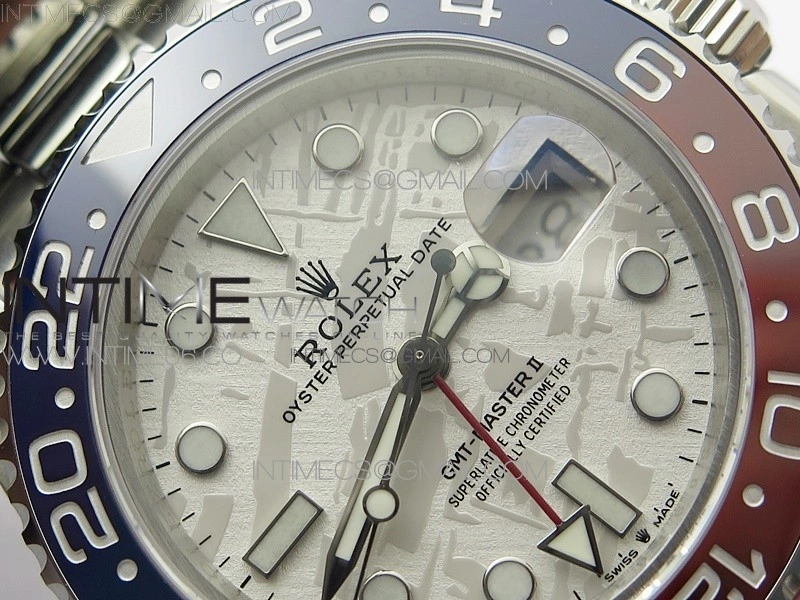 GMT-Master II 116719 BLNR Red Blue Ceramic 904L BP 1:1 Best Edition White Dial On VR3285