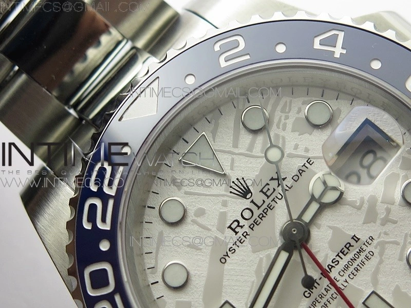 GMT-Master II 116719 BLNR Red Blue Ceramic 904L BP 1:1 Best Edition White Dial On VR3285