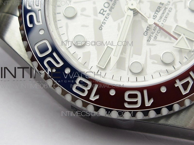 GMT-Master II 116719 BLNR Red Blue Ceramic 904L BP 1:1 Best Edition White Dial On VR3285
