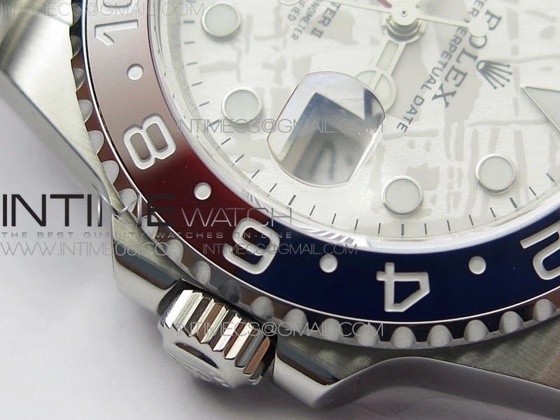 GMT-Master II 116719 BLNR Red Blue Ceramic 904L BP 1:1 Best Edition White Dial On VR3285