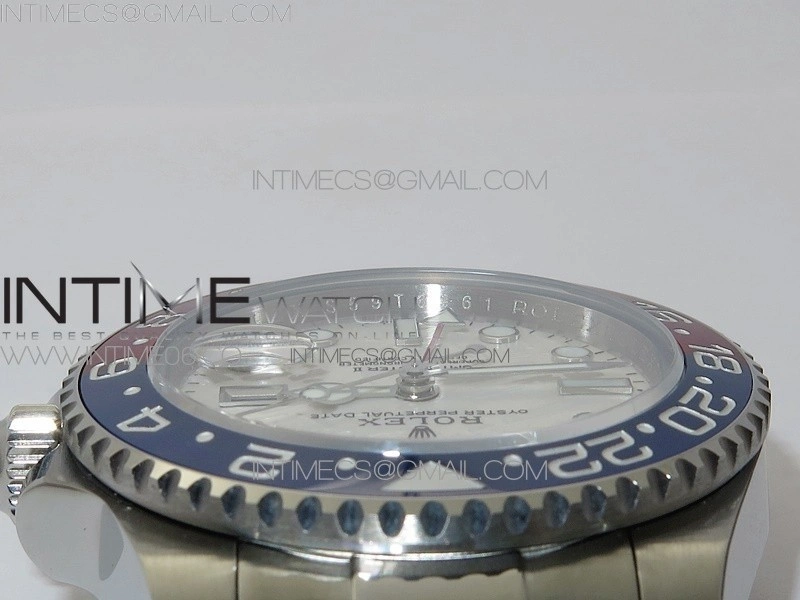 GMT-Master II 116719 BLNR Red Blue Ceramic 904L BP 1:1 Best Edition White Dial On VR3285