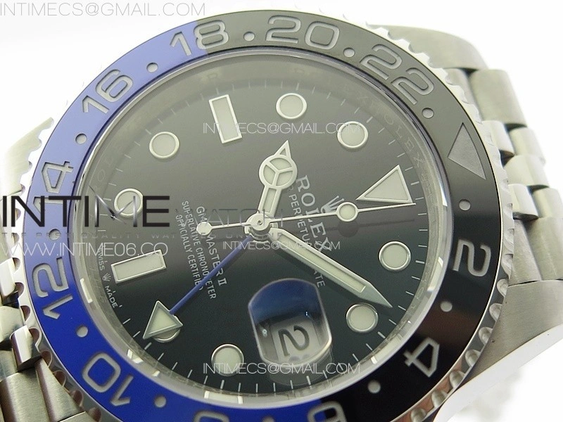 GMT-Master II 126710 BLNR Black Blue Ceramic 904L Steel APSF 1:1 Best Edition VR3285 CHS