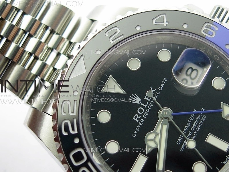 GMT-Master II 126710 BLNR Black Blue Ceramic 904L Steel APSF 1:1 Best Edition VR3285 CHS