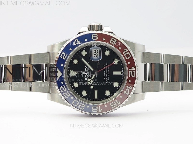 GMT Master II 126710 BLRO 904L SS VRF 1:1 Best Edition on Oyster Bracelet VR3285 CHS V3