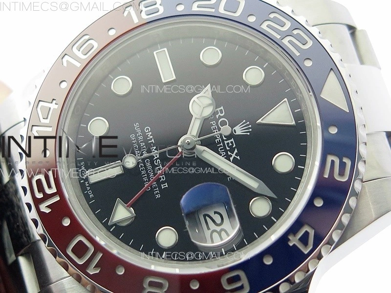GMT Master II 126710 BLRO 904L SS VRF 1:1 Best Edition on Oyster Bracelet VR3285 CHS V3