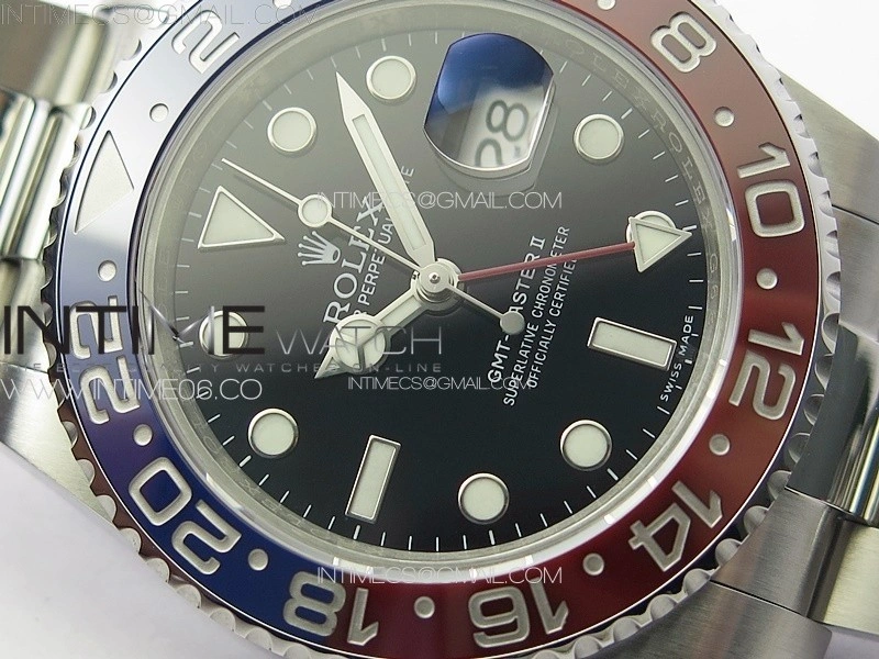 GMT Master II 126710 BLRO 904L SS VRF 1:1 Best Edition on Oyster Bracelet VR3285 CHS V3