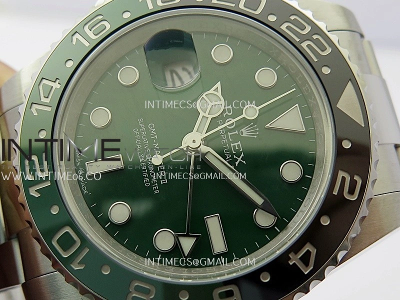 GMT-Master II 126729 VTNR SCF 1:1 Best Edition Green Dial On Oyster Bracelet SH3285 CHS