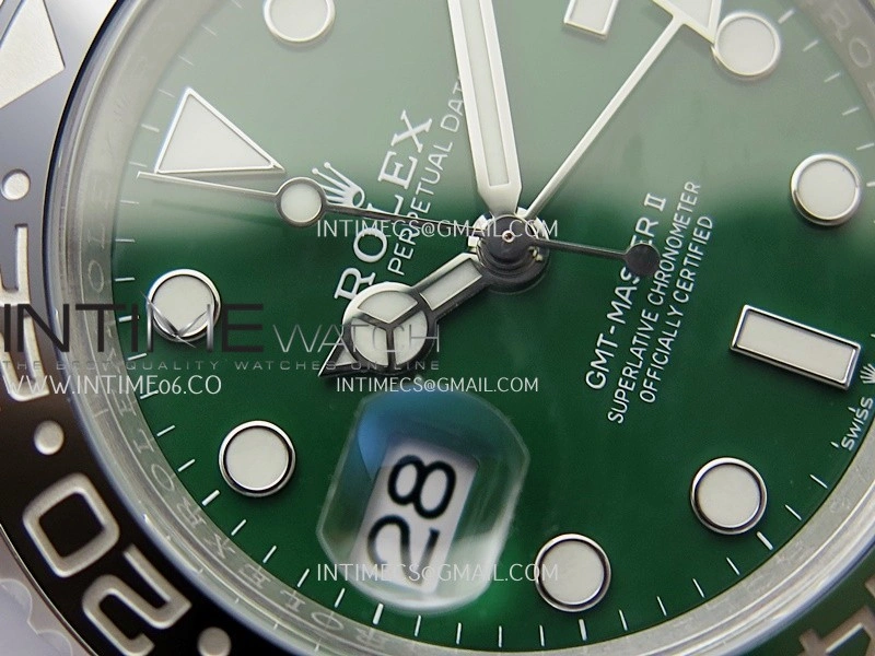 GMT-Master II 126729 VTNR SCF 1:1 Best Edition Green Dial On Oyster Bracelet SH3285 CHS