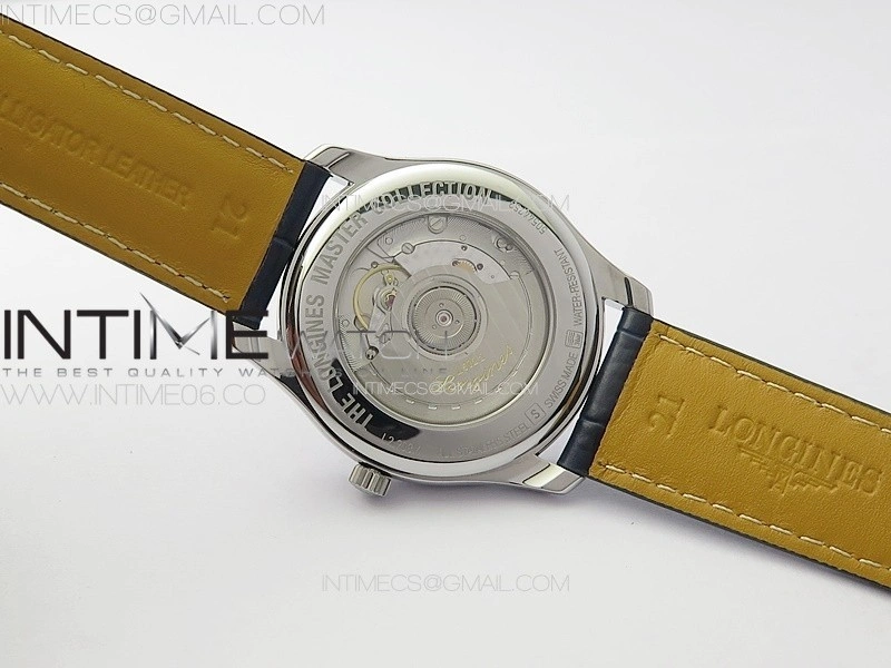 Master Power Reserve SS APSF 1:1 Best Edition Blue Dial on Blue Leather Strap AL602