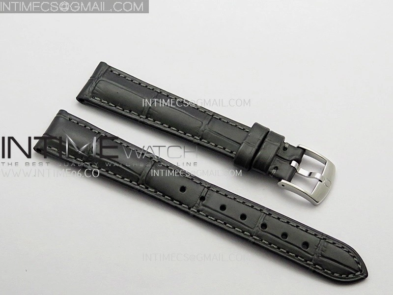De Ville Prestige 34mm SS VSF 1:1 Best Edition Gray Sandy Dial RG Marker On SS Bracelet A8000