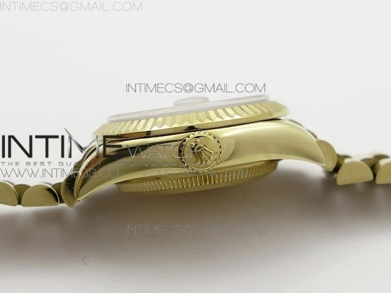 DateJust 28mm YG Diamond Bezel BP Best Edition White Silver Dial on YG Bracelet ETA2671