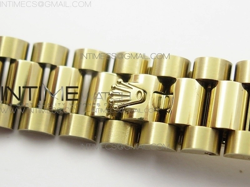 DateJust 28mm YG Diamond Bezel BP Best Edition White Silver Dial on YG Bracelet ETA2671