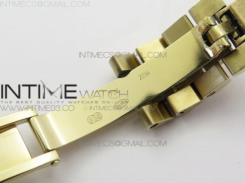 DateJust 28mm YG Diamond Bezel BP Best Edition White Silver Dial on YG Bracelet ETA2671