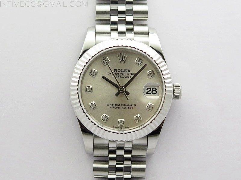 Datejust 31mm 278271 SS BP Best Edition Silver Crystal Markers Dial on Jubilee Bracelet