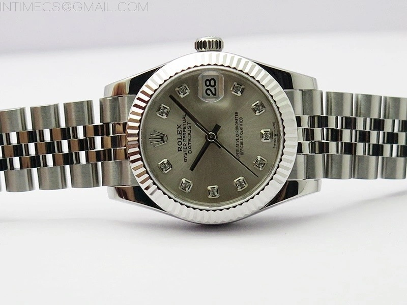 Datejust 31mm 278271 SS BP Best Edition Silver Crystal Markers Dial on Jubilee Bracelet
