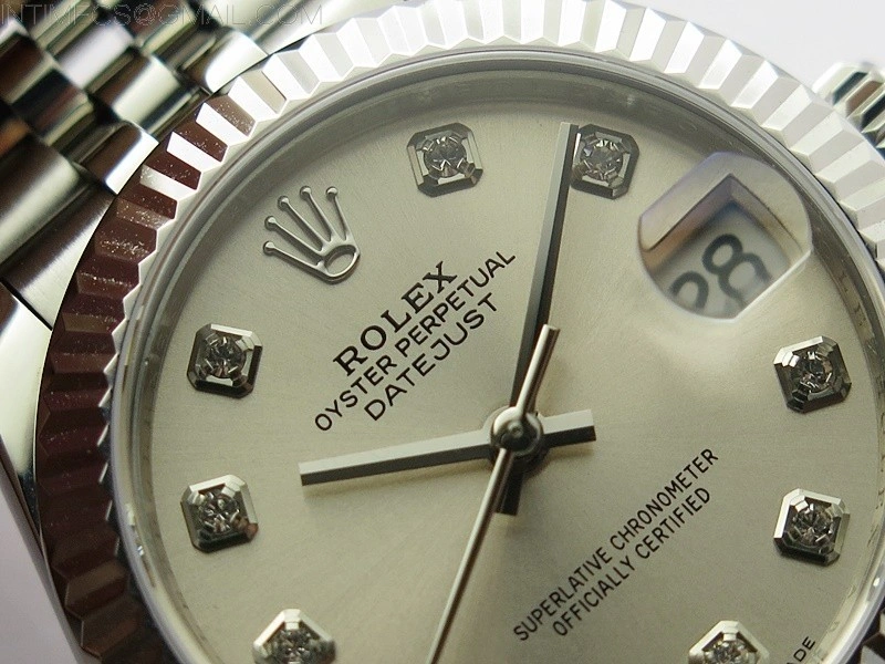 Datejust 31mm 278271 SS BP Best Edition Silver Crystal Markers Dial on Jubilee Bracelet