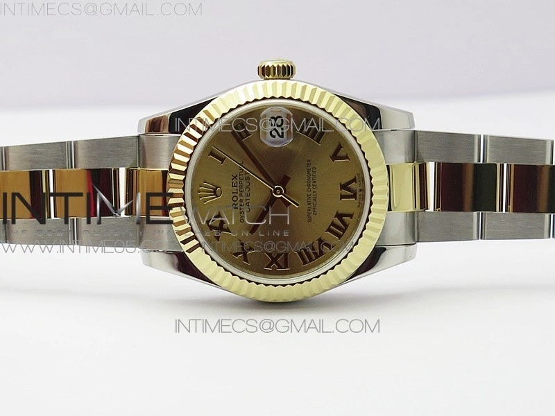Datejust 31mm 278273 SS YG BP Best Edition YG Roman Markers Dial on SS YG Oyster Bracelet