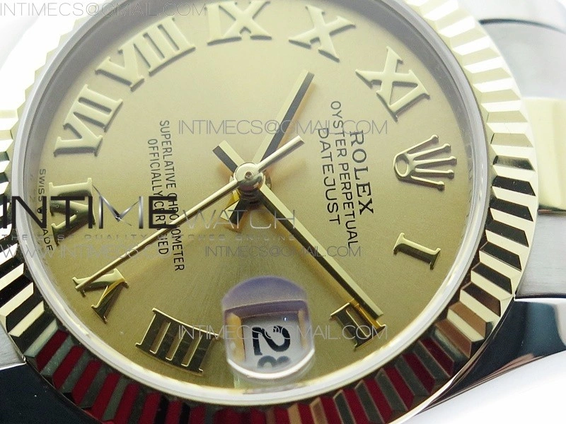 Datejust 31mm 278273 SS YG BP Best Edition YG Roman Markers Dial on SS YG Oyster Bracelet
