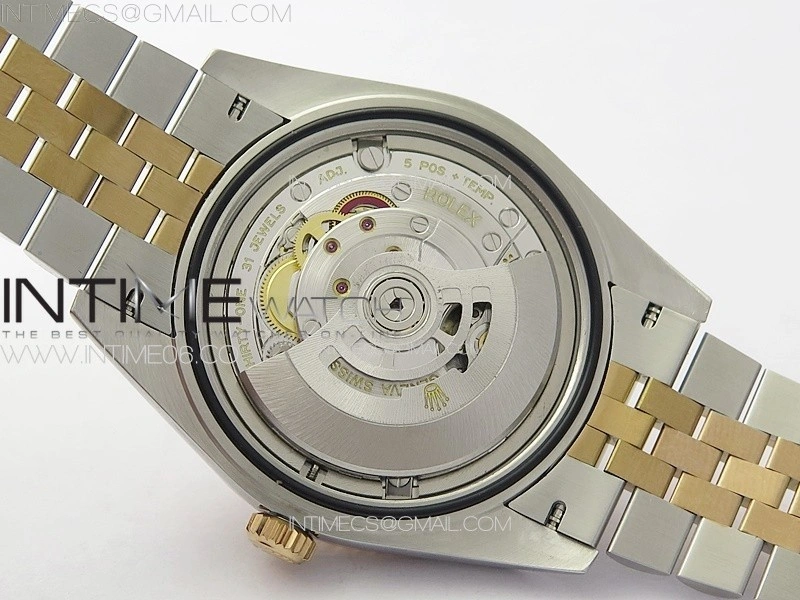 DateJust 41 126331 904L SS RG GMF 1:1 Best Edition Silver Dial on Jubilee Bracelet VR3235