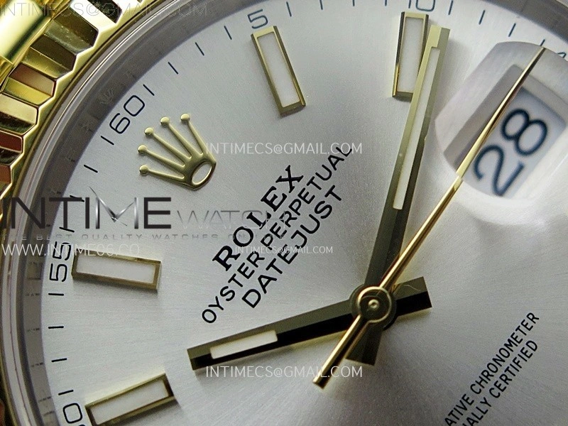 DateJust 41 126333 904L SS YG VSF 1:1 Best Edition Silver Dial on Jubilee Bracelet VS3235