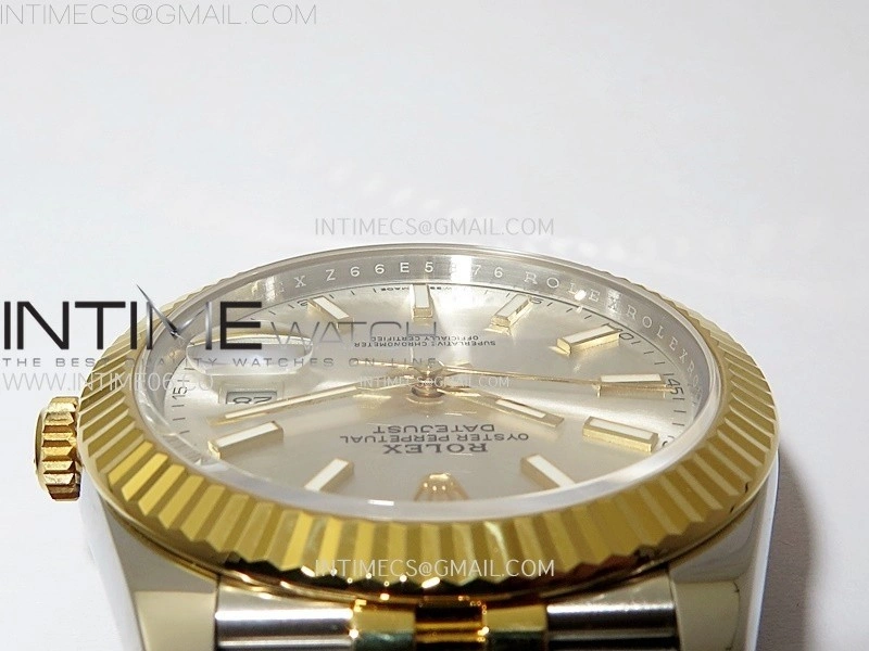 DateJust 41 126333 904L SS YG VSF 1:1 Best Edition Silver Dial on Jubilee Bracelet VS3235