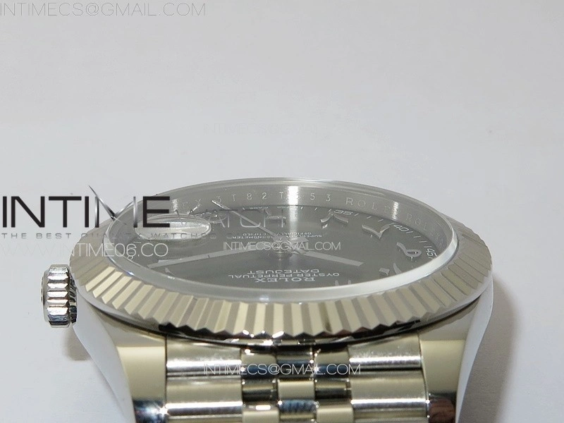DateJust 41 126334 SS GMF 1:1 Best Edition Green Dial Arabic Markers on Jubilee Bracelet
