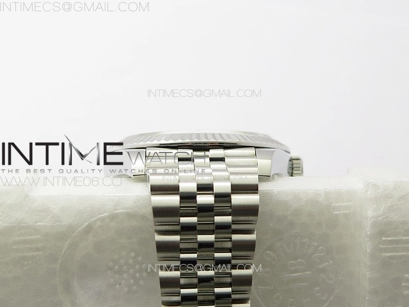 DateJust 41 126334 SS GMF 1:1 Best Edition Green Dial Arabic Markers on Jubilee Bracelet