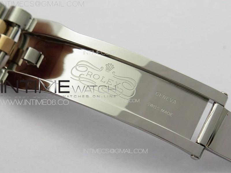 DateJust 41 126334 SS RG GMF 1:1 Best Edition Silver Fluted Dial on SS RG Jubilee Bracelet
