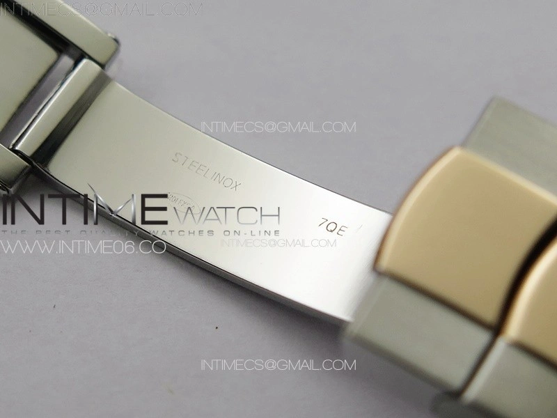 DateJust 41 126334 SS RG GMF 1:1 Best Edition Silver Fluted Dial on SS RG Jubilee Bracelet