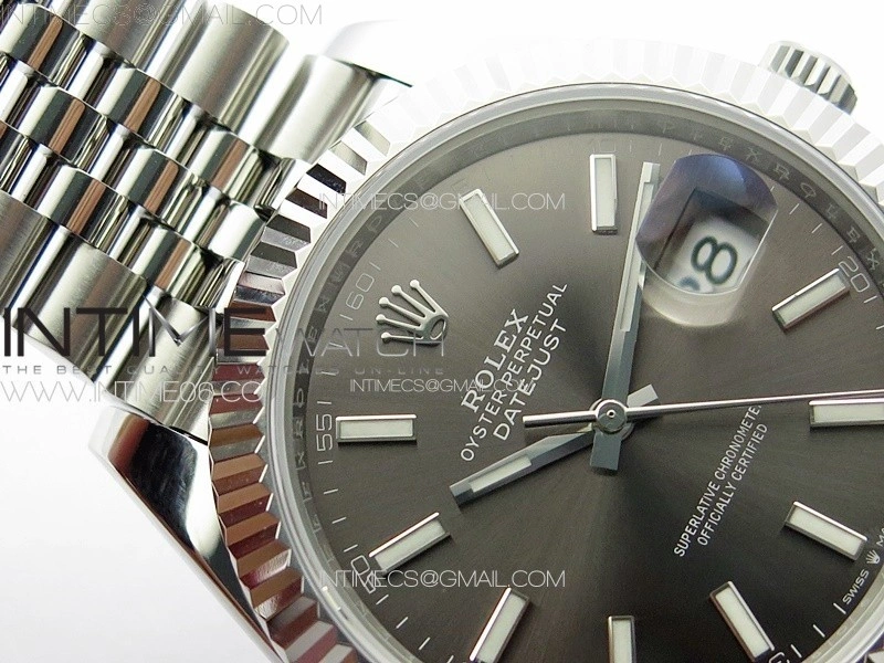 DateJust 41 126334 ZF 1:1 Best Edition 904L Steel Rhodium Dial on Jubilee Bracelet A2824