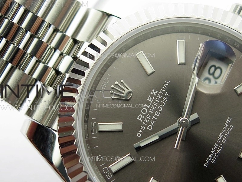 DateJust 41 126334 ZF 1:1 Best Edition 904L Steel Rhodium Dial on Jubilee Bracelet A2824