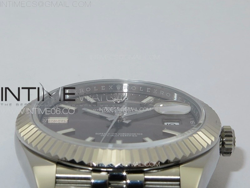 DateJust 41 126334 ZF 1:1 Best Edition 904L Steel Rhodium Dial on Jubilee Bracelet A2824