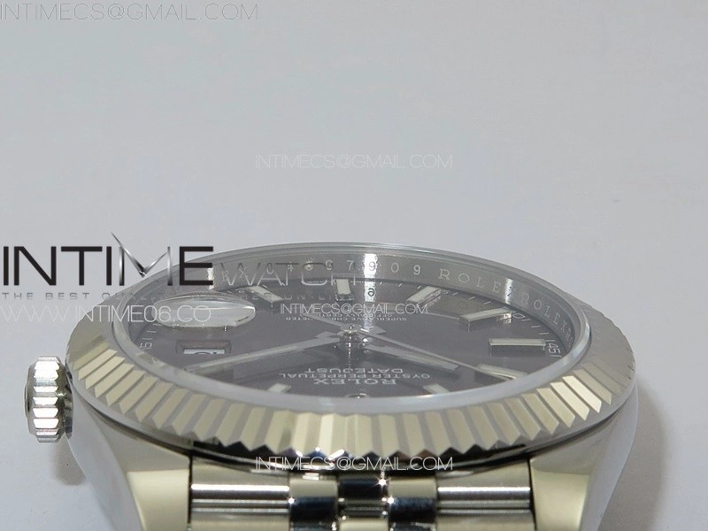 DateJust 41 126334 ZF 1:1 Best Edition 904L Steel Rhodium Dial on Jubilee Bracelet A2824