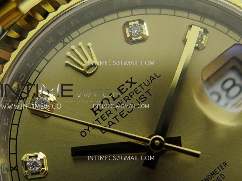 DateJust 41mm 126331 904 SS YG VF 1:1 Gold Dial Diamond Marker On Jubilee Bracelet DD3235