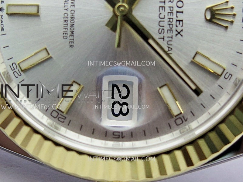 DateJust 41mm 126331 904 SS YG VF 1:1 Silver Dial Stick Marker On Jubilee Bracelet DD3235