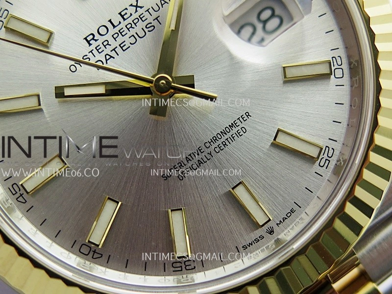 DateJust 41mm 126331 904 SS YG VF 1:1 Silver Dial Stick Marker On Jubilee Bracelet DD3235