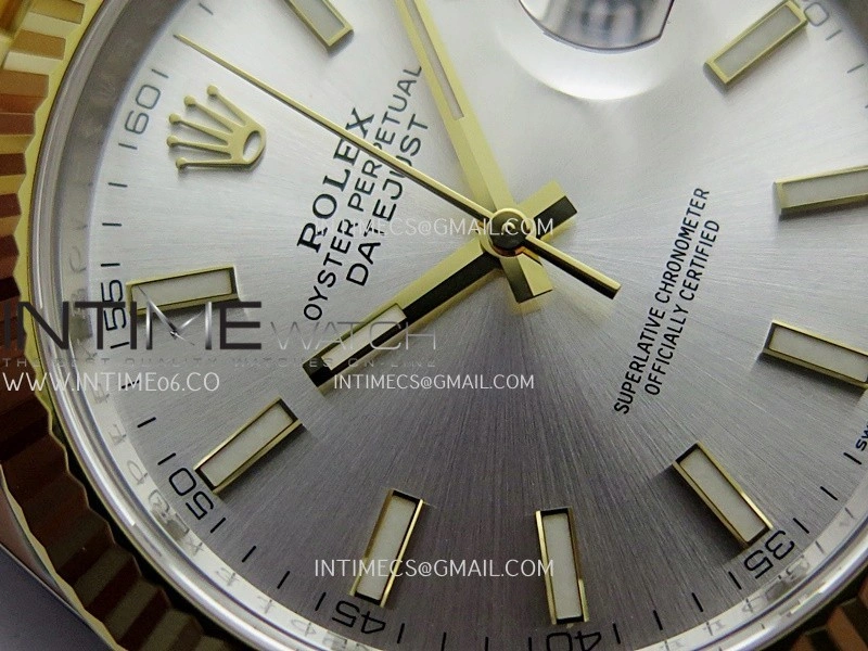 DateJust 41mm 126331 904 SS YG VF 1:1 Silver Dial Stick Marker On Jubilee Bracelet DD3235