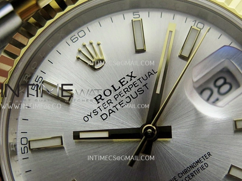 DateJust 41mm 126331 904 SS YG VF 1:1 Silver Dial Stick Marker On Jubilee Bracelet DD3235