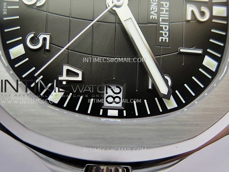 Aquanaut 5167 SS DDF 1:1 Best Edition Black Dial On Green Rubber Strap Super Clone DD324
