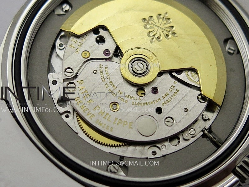 Aquanaut 5167 SS DDF 1:1 Best Edition Black Dial On White Rubber Strap Super Clone DD324