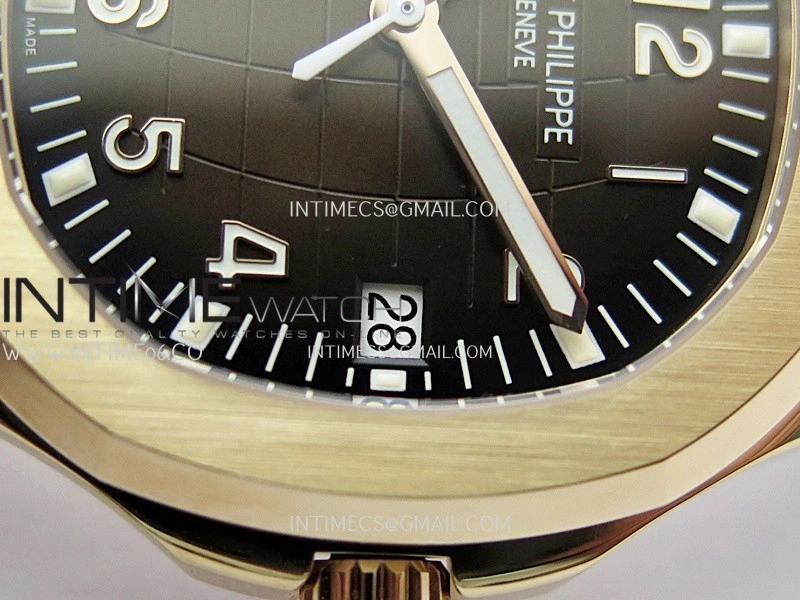 Aquanaut 5167R RG 3KF Best Edition Brown Dial on Brown Rubber Strap A324 Super Clone V2