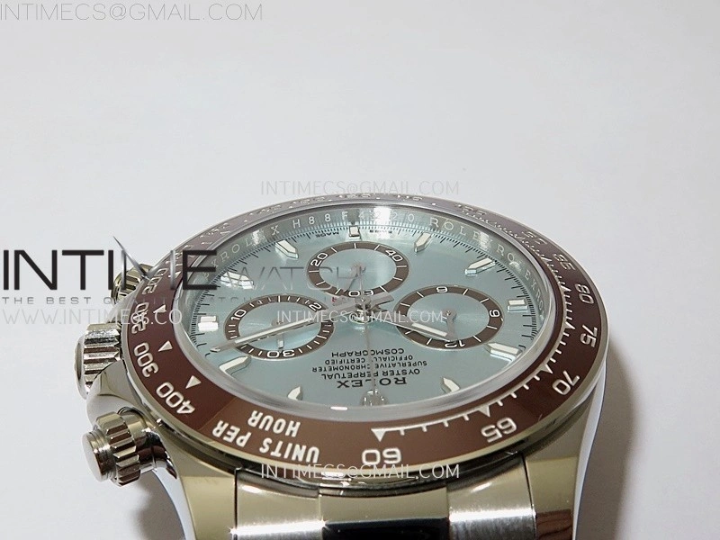 Daytona 126506 904L SS VSF 1:1 Best Edition Ice Blue Dial Stick Markers on 904L SS Bracelet Super Clone Asian 4131