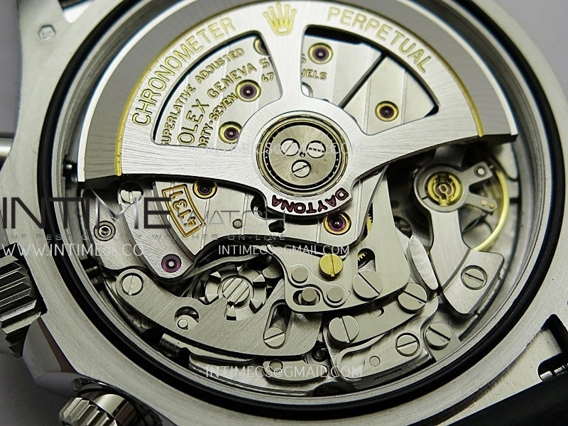 Daytona 126519 Gain Weight ARF 1:1 Best Edition SS Silver Dial Black Subdial Sticks Markers On Oysterflex Strap DD4131