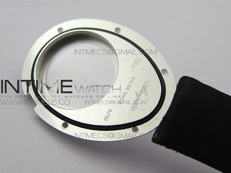 Reine de Naples 8928BB 33mm SS ZF 1:1 Best Edition White MOP Dial Roman Markers Diamonds Bezel on Black Fabric Strap A537