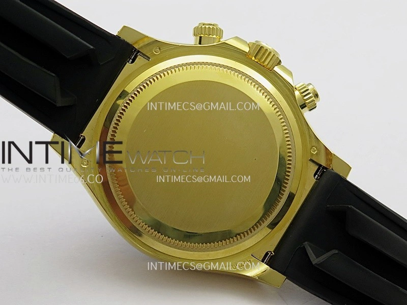 Daytona 126518 Gain Weight ARF 1:1 Best Edition YG Gold Dial Gold Black Subdial Stick Marker On Oysterflex Strap DD4131