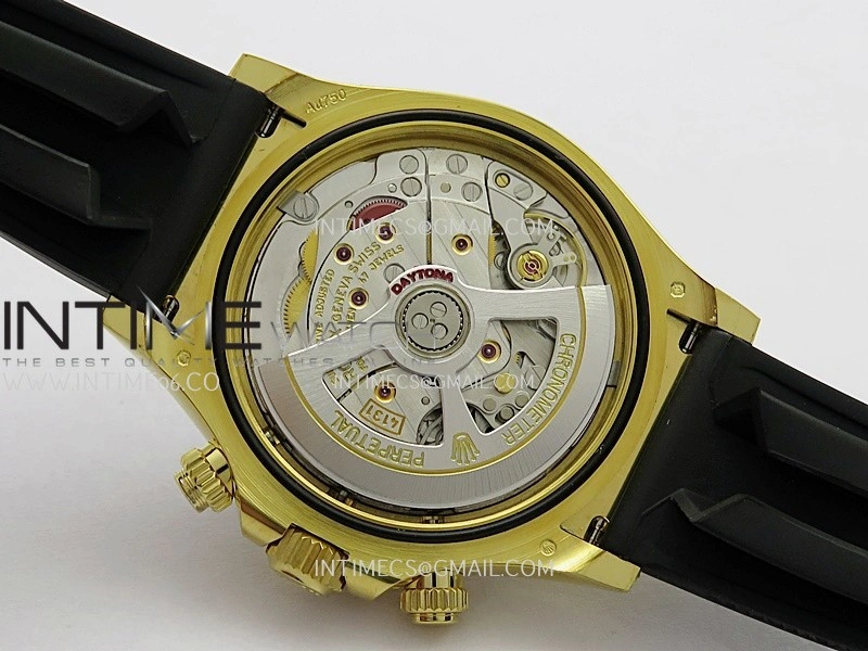 Daytona 126518 Gain Weight ARF 1:1 Best Edition YG Gold Dial Gold Black Subdial Stick Marker On Oysterflex Strap DD4131