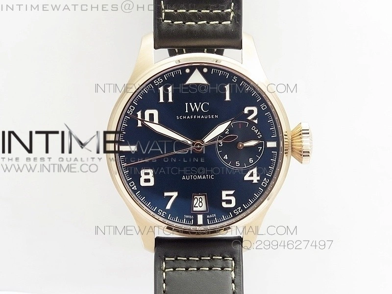 Big Pilot IW500909 RG AZF 1:1 Le Petit Prince Best Edition on Brown Leather Strap A521111